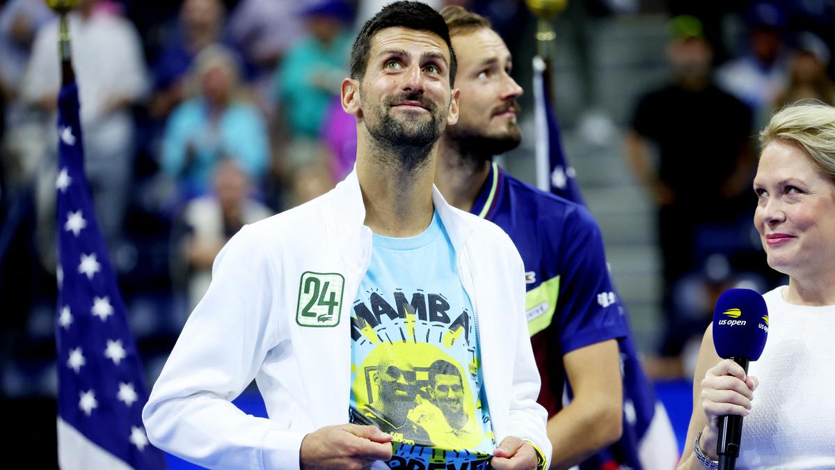 WATCH - Djokovic pays tribute to Kobe Bryant after US Open title