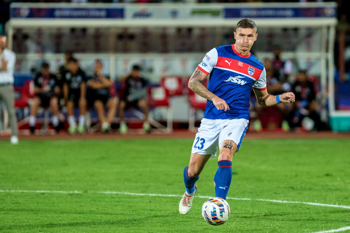 Slavko Damjanovic of Bengaluru FC.