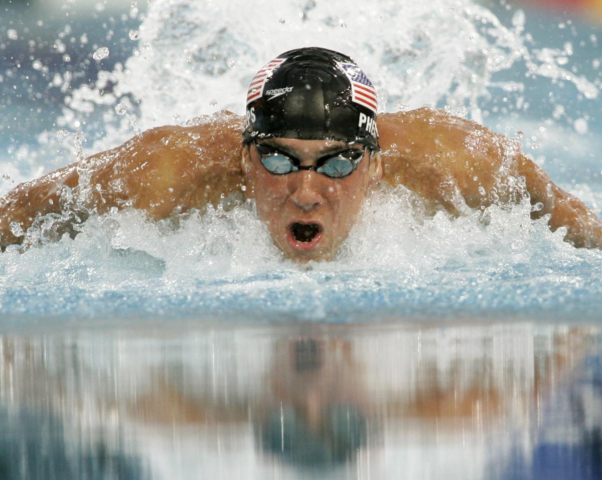 Michael Phelps.