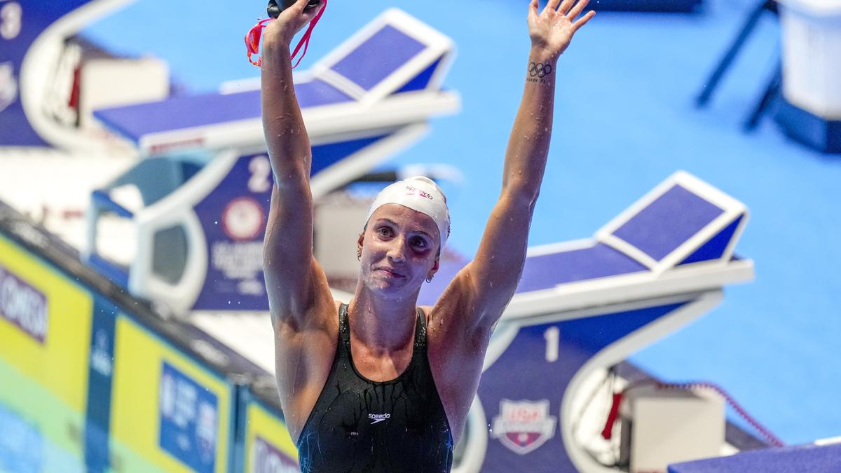 Regan Smith sets 100m backstroke World Record at the U.S. Olympic trials