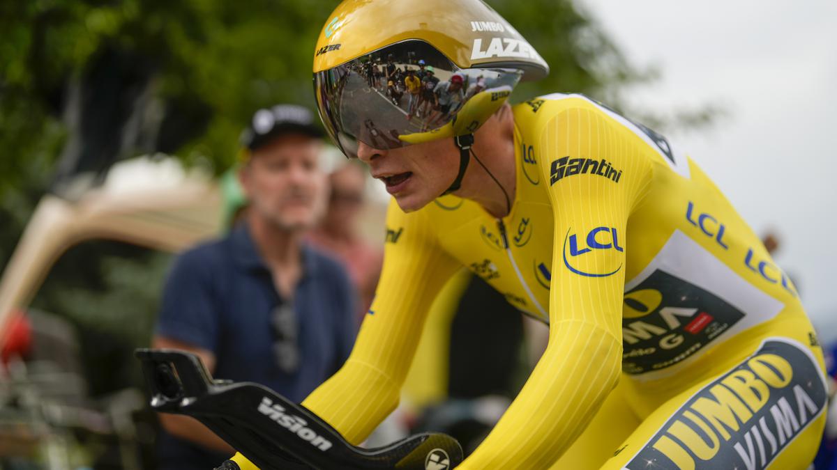 Vingegaard keeps yellow jersey at Tour de France as Poels soloes to victory  in 15th stage