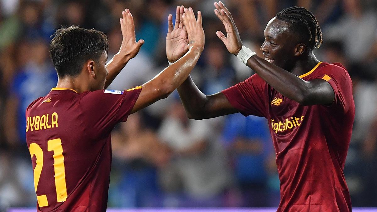 Tammy Abraham, Dybala helps Roma beat Empoli 2-1 Serie A