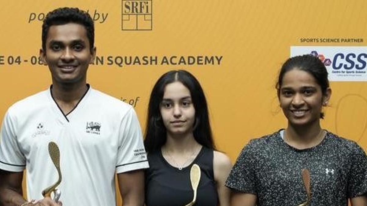 HCL Squash Tour: Anahat Singh, Ravindu Laksiri emerge champions