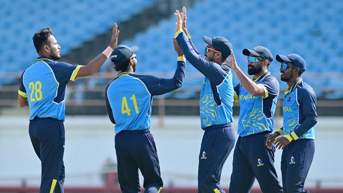 Syed Mushtaq Ali Trophy 2024 Highlights: Bengal beats Chandigarh by 3 runs to set up quarterfinal clash with Baroda