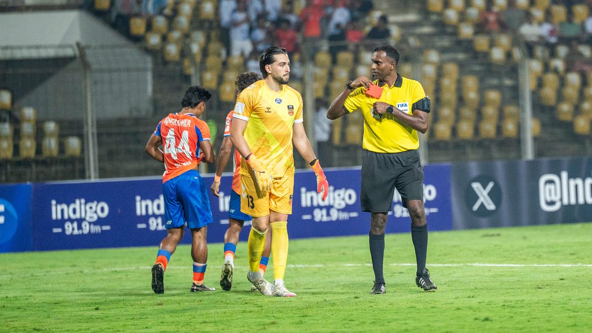 ISL 2025-26: O goleiro do Inter Kashi, Luis Torres, não foi expulso, jogador disponível para o confronto com Odisha