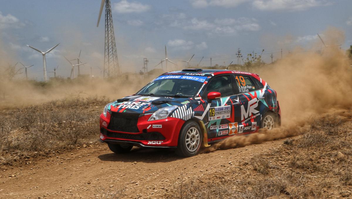 There were four stages for the day and Arjun came out the quickest in three of them.
