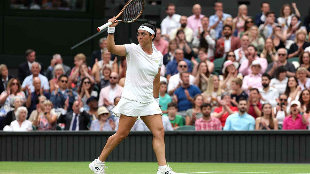 Wimbledon 2023 semifinal Highlights Jabeur secures comeback win vs Sabalenka; Vondrousova beats Svitolina
