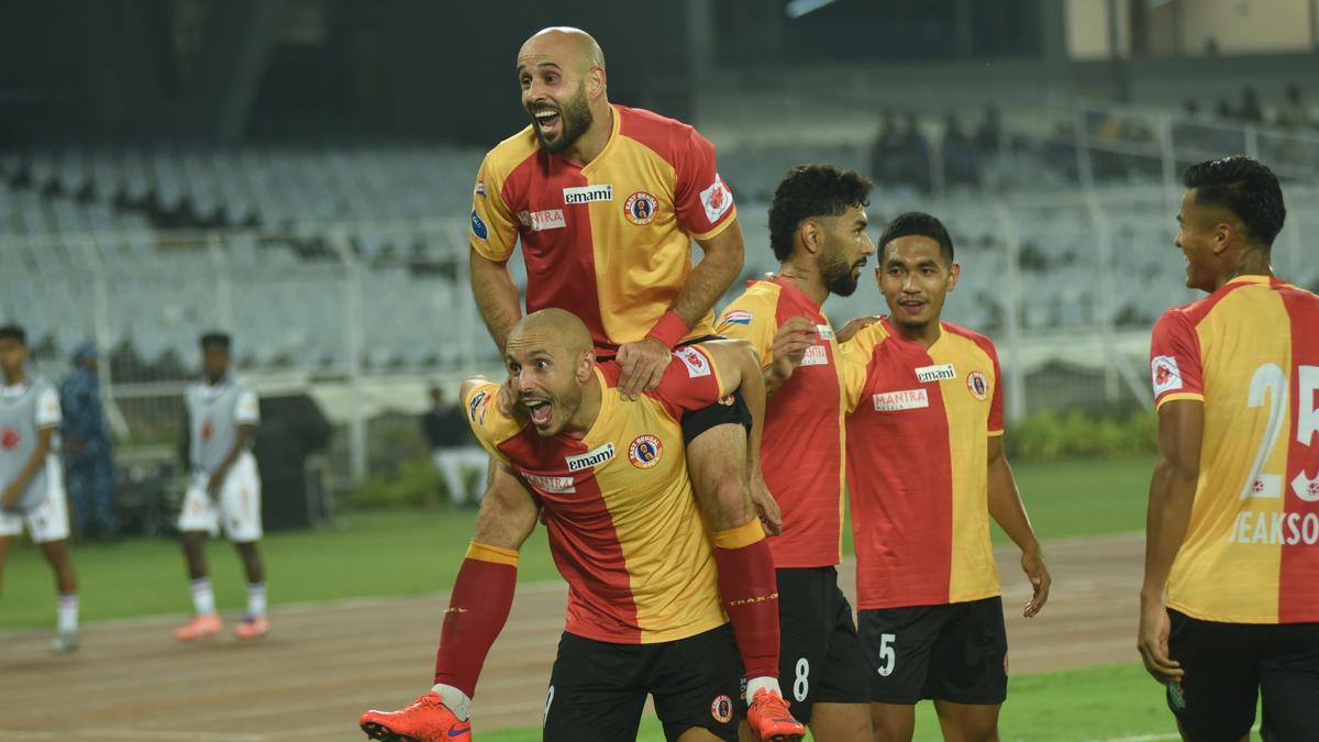 ISL 2025-26: dois gols de Youssef Ezejari ajudam East Bengal a começar a temporada com vitória dominante sobre o North East United
