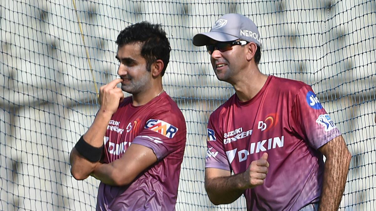 Ponting: Gambhir is a prickly character, never took dig at Kohli