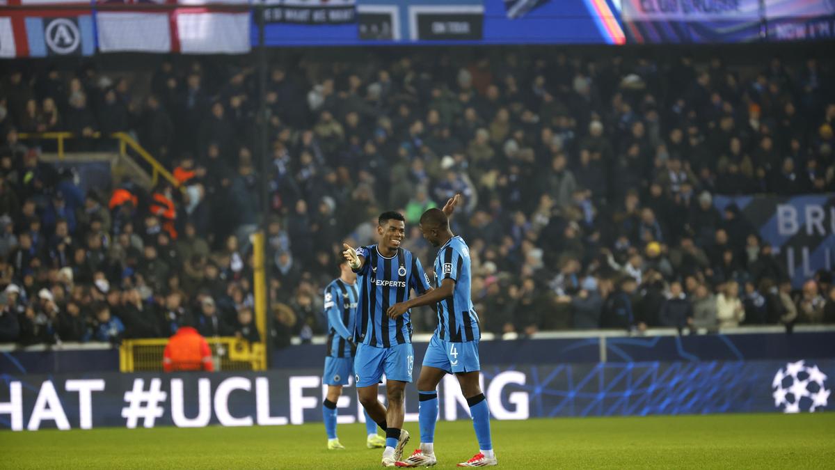 UEFA Champions League 2024-25: Juventus held to goalless draw at Brugge; Red Star Belgrade edged out by 10-man PSV