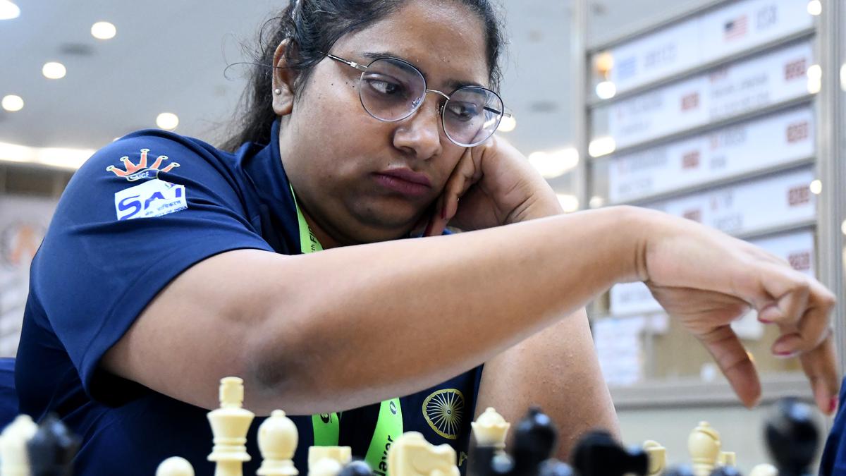 National women’s chess championship: Mary Ann Gomes stops Soumya Swaminathan, stays in lead