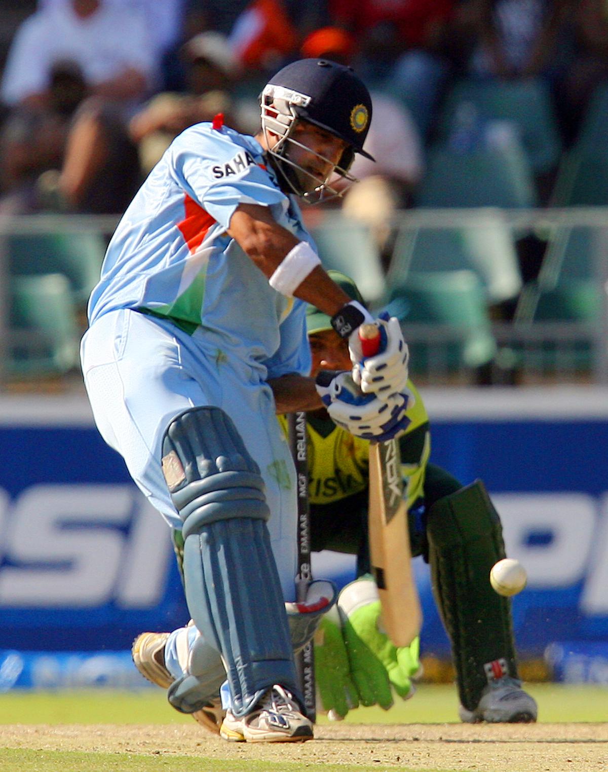 Indian batsman Gautam Gambhir scored 75 against Pakistan in 2007 final. 