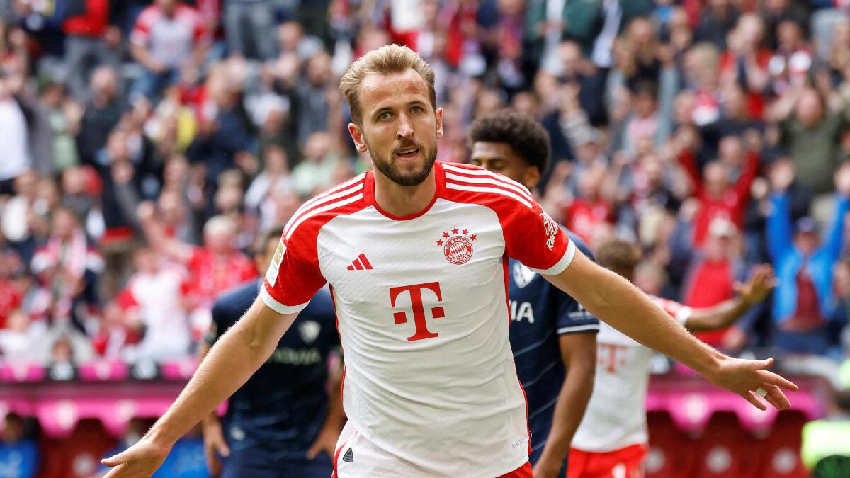 Kane brilha com hat-trick, e Bayern atropela Bochum pela Bundesliga