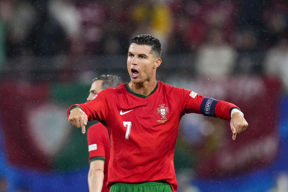 Euro 2024: Ronaldo deserves to play for Portugal, insists coach Martinez -  Sportstar