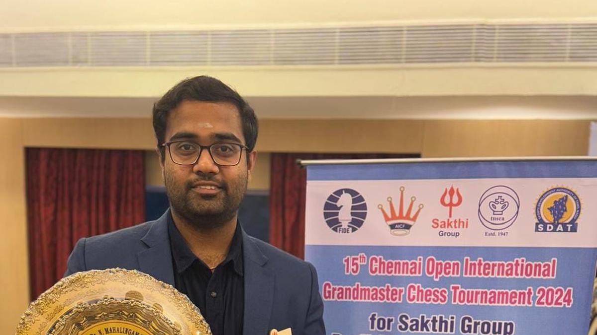 Pa. Iniyan aims for consistency after Chennai Open title win