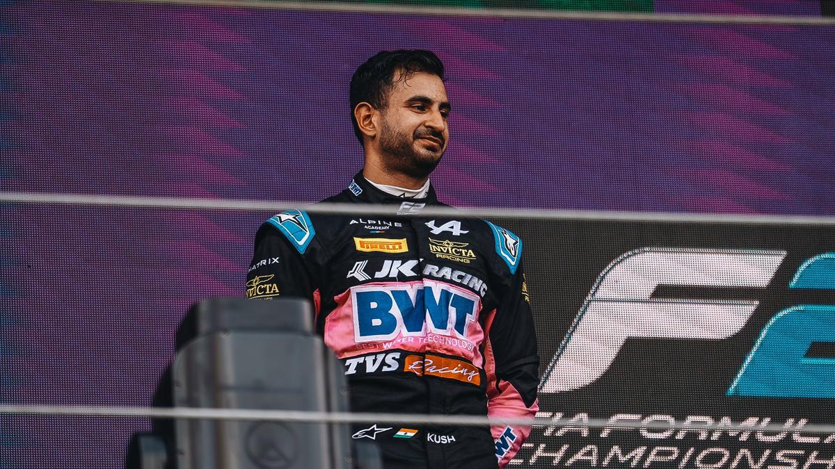 Kush Maini becomes first Indian racer to win Formula 2 Constructors’ Championship