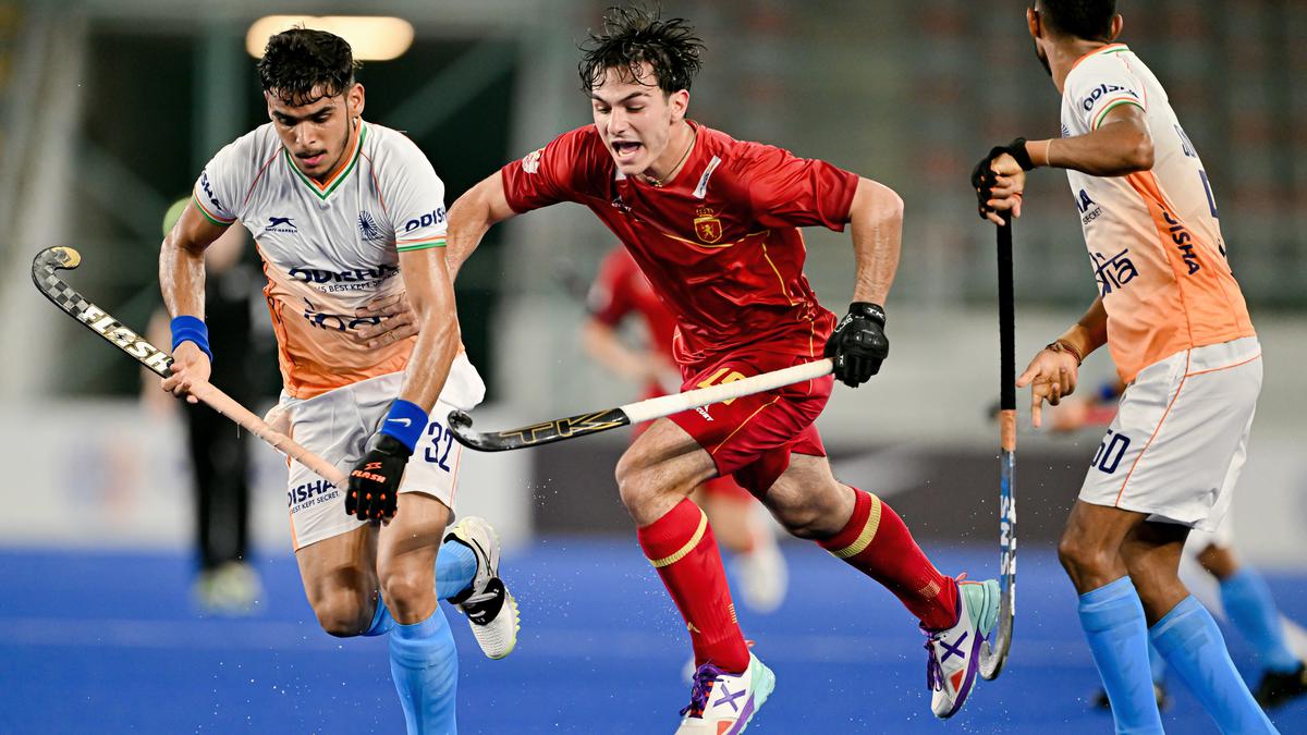 Hockey Men’s Junior World Cup: Spain thrashes India 4-1