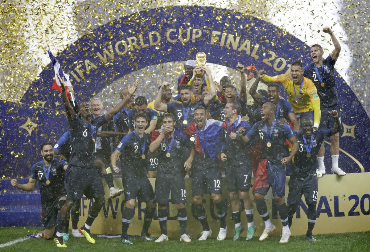 Champion of 2018 fifa world cup online