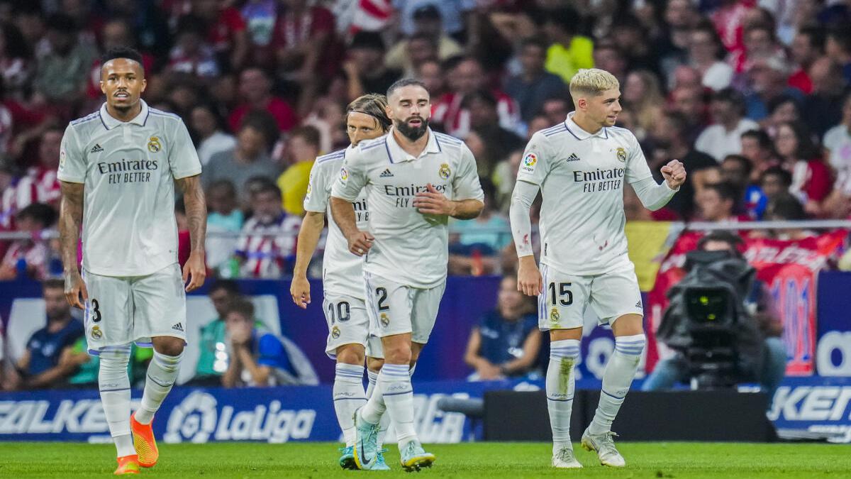 Real Madrid beats city-rival Atletico to go top of La Liga table