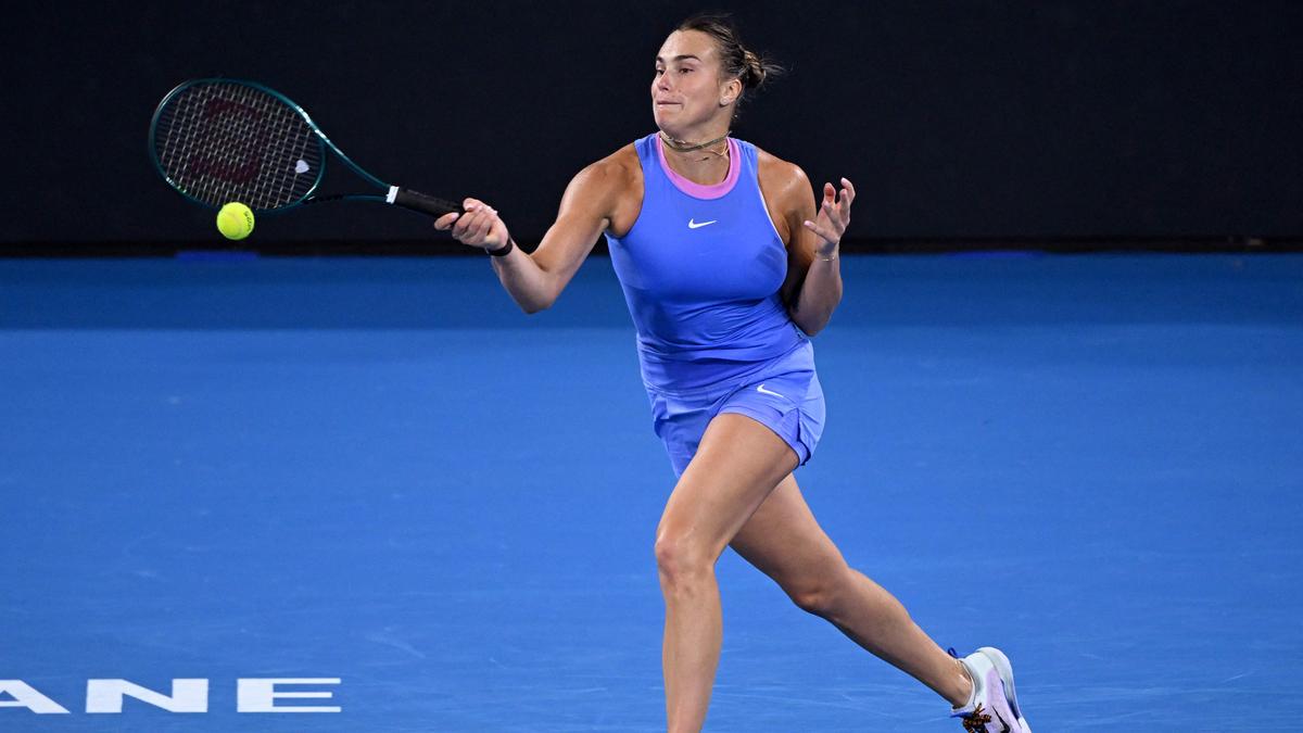 Brisbane International: Sabalenka returns to final with win over Russian teen Andreeva