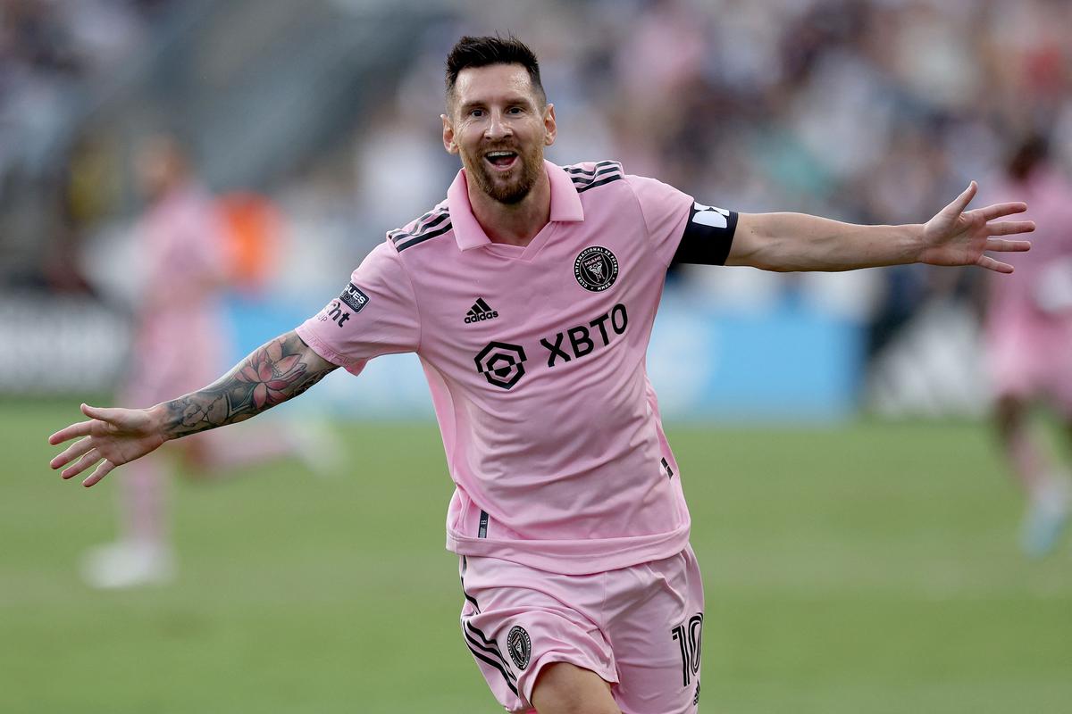 Lionel Messi goal for Inter Miami vs Nashville SC in Leagues Cup Final