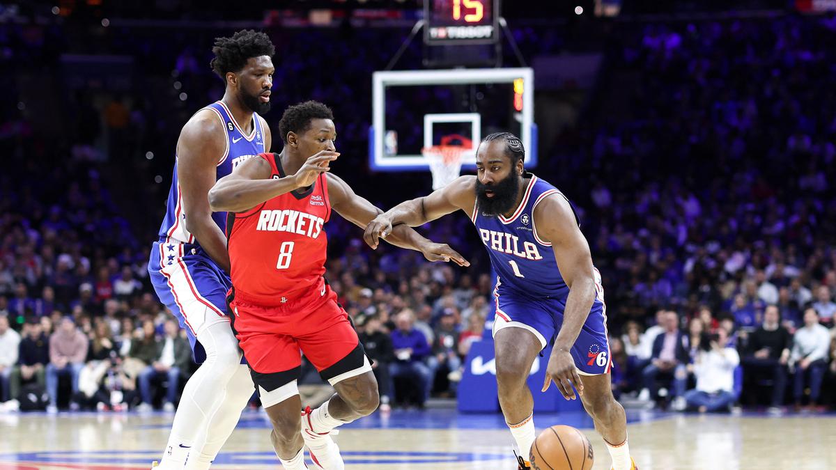 NBA: James Harden, 76ers breeze past hapless Rockets