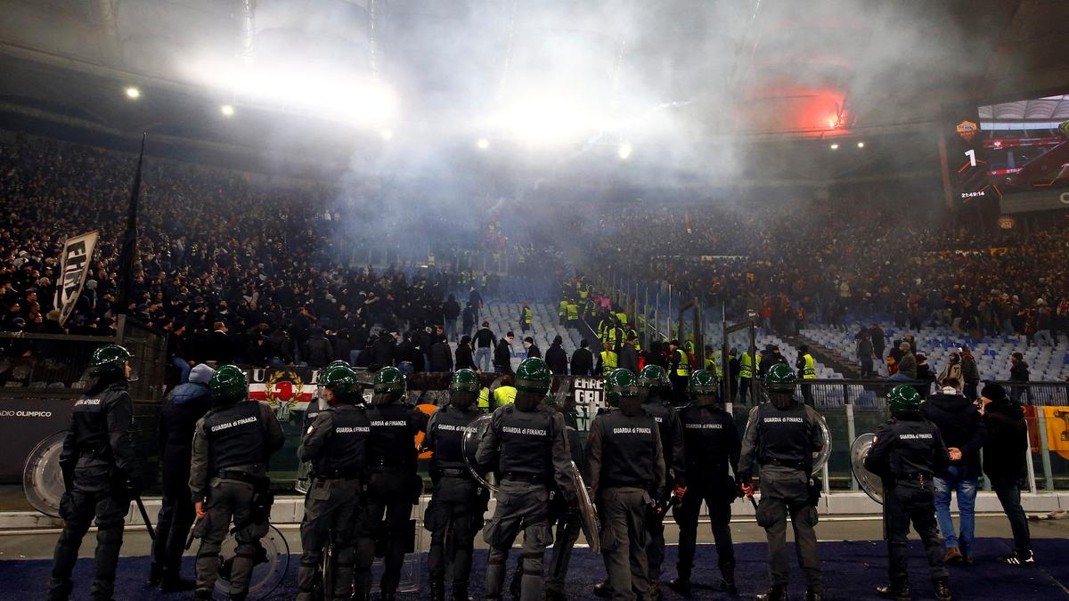 Roma, Frankfurt hit by sanctions for fans’ behaviour during Europa League matches