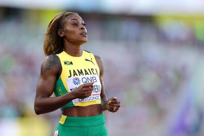 Elaine Thompson-Herah holds the Olympic records in 100m and 200m. 