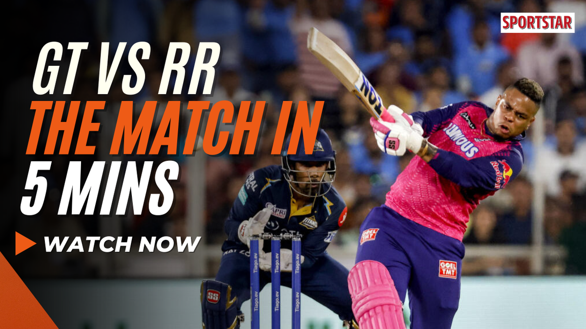 WATCH GT vs RR match highlights and analysis in five minutes