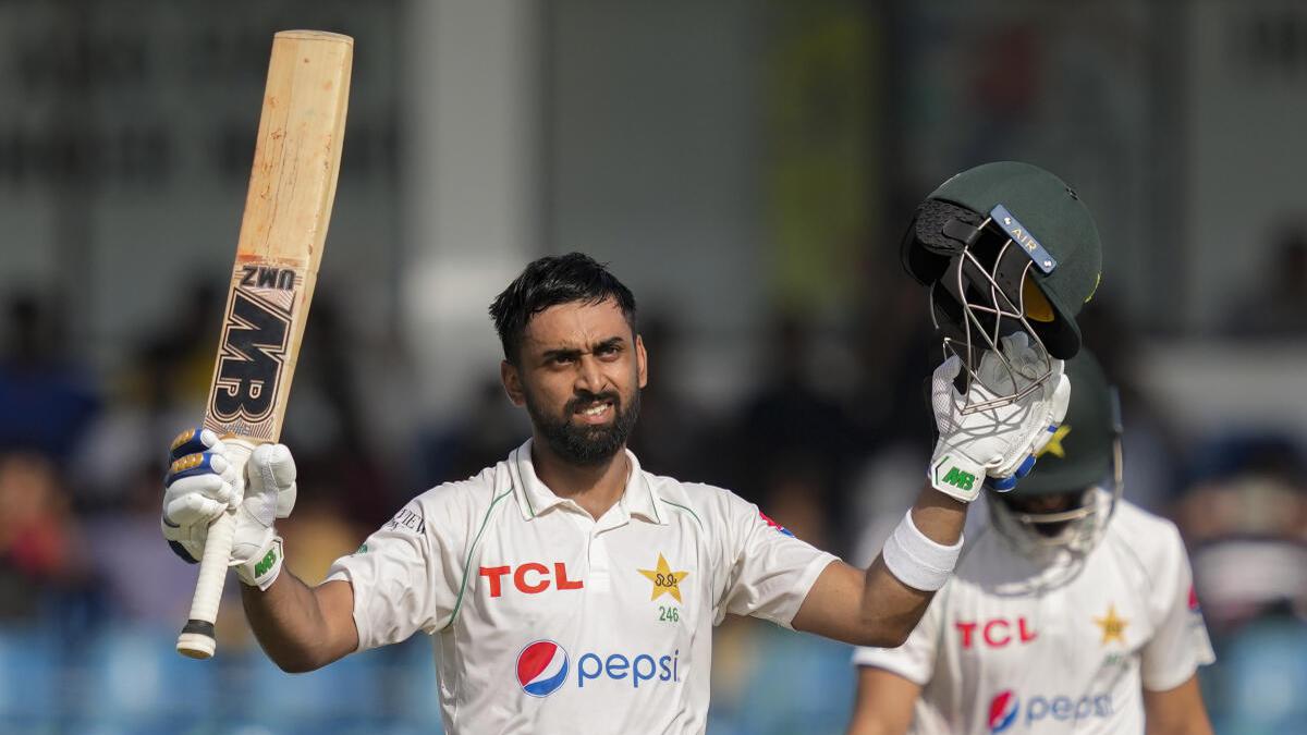 SL vs PAK, 2nd Test: Shafique double century, Salman ton hands Pakistan 397-run lead