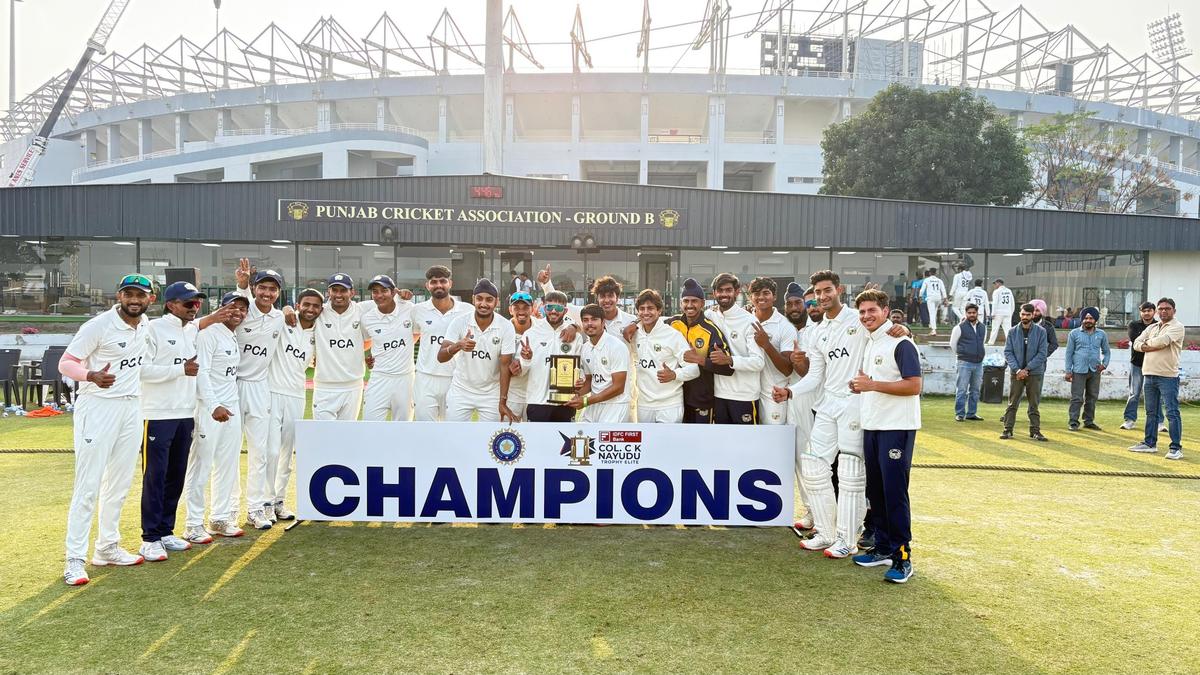 Indian sports wrap, March 1: Punjab wins Col. C. K. Nayudu Trophy 2024-25