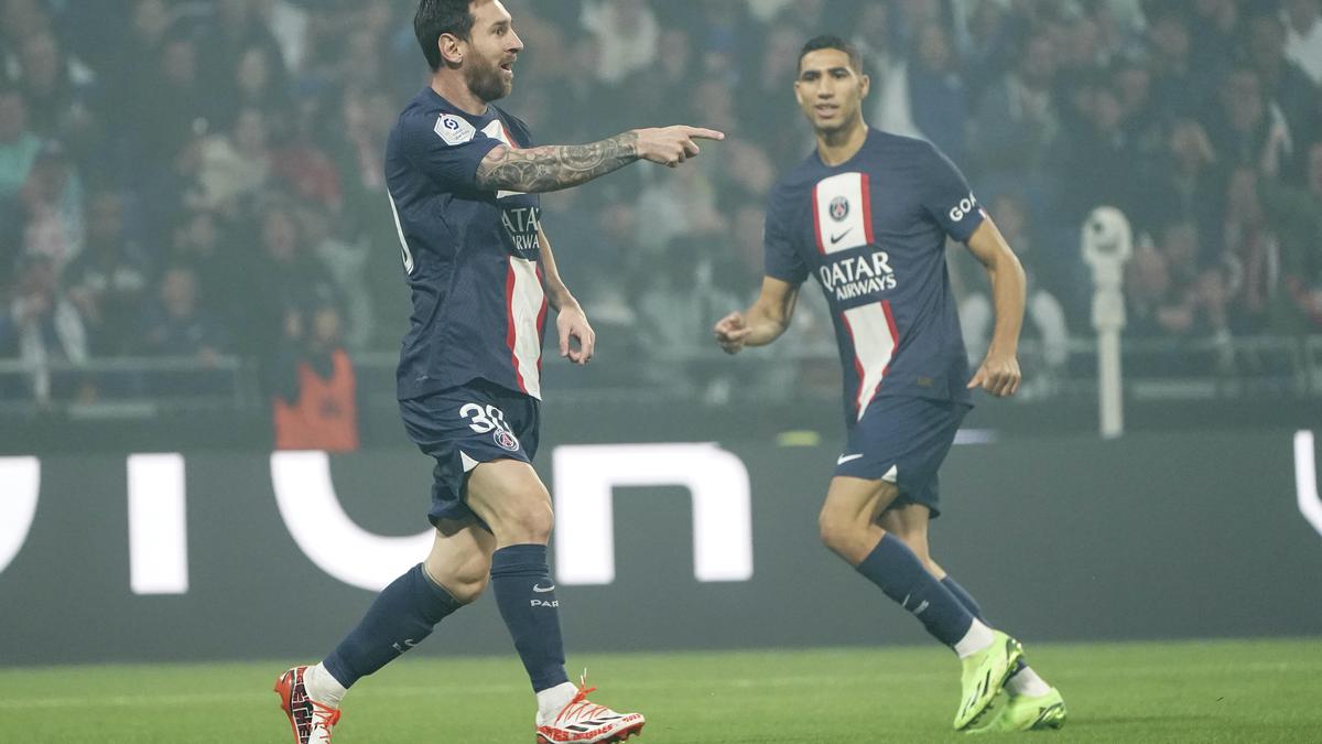 Lionel Messi scores from Neymar's assist as PSG beats Lyon 1-0 in Ligue 1 -  Sportstar