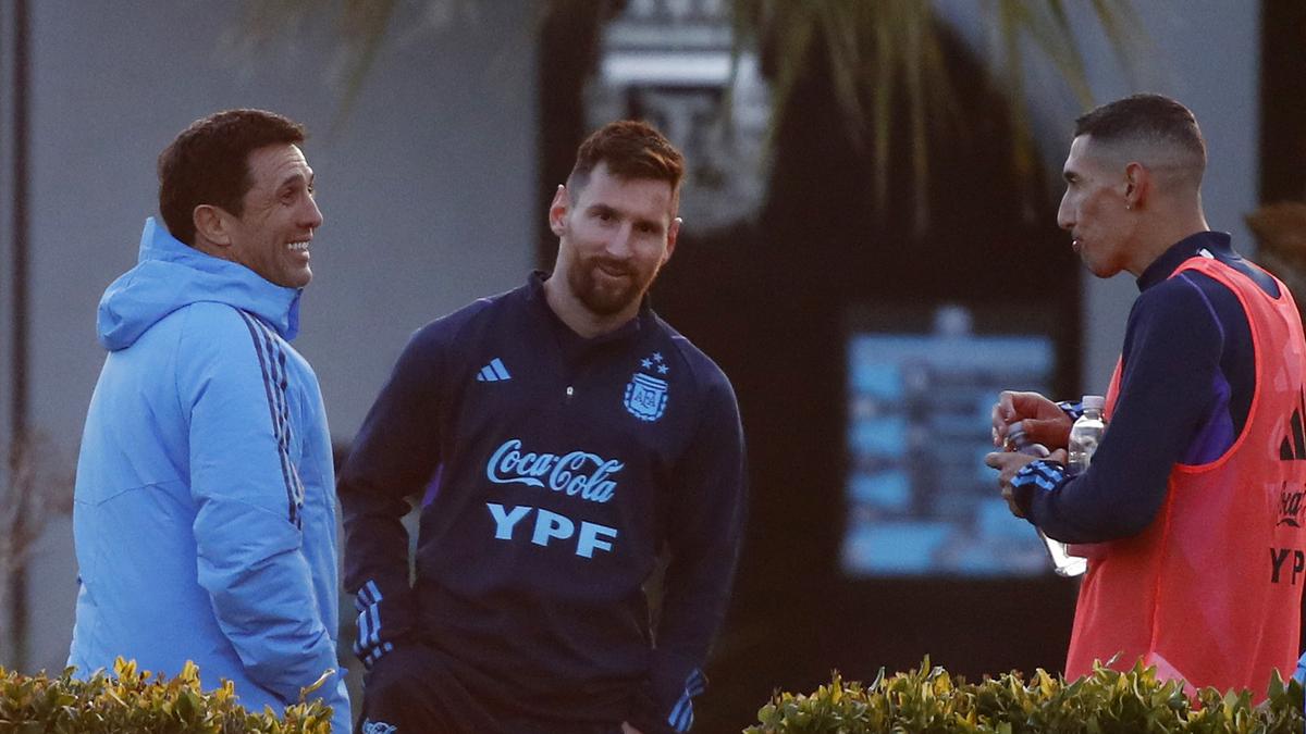 VIDEO: Messi, Argentina train ahead of FIFA World Cup qualifiers match against Ecuador