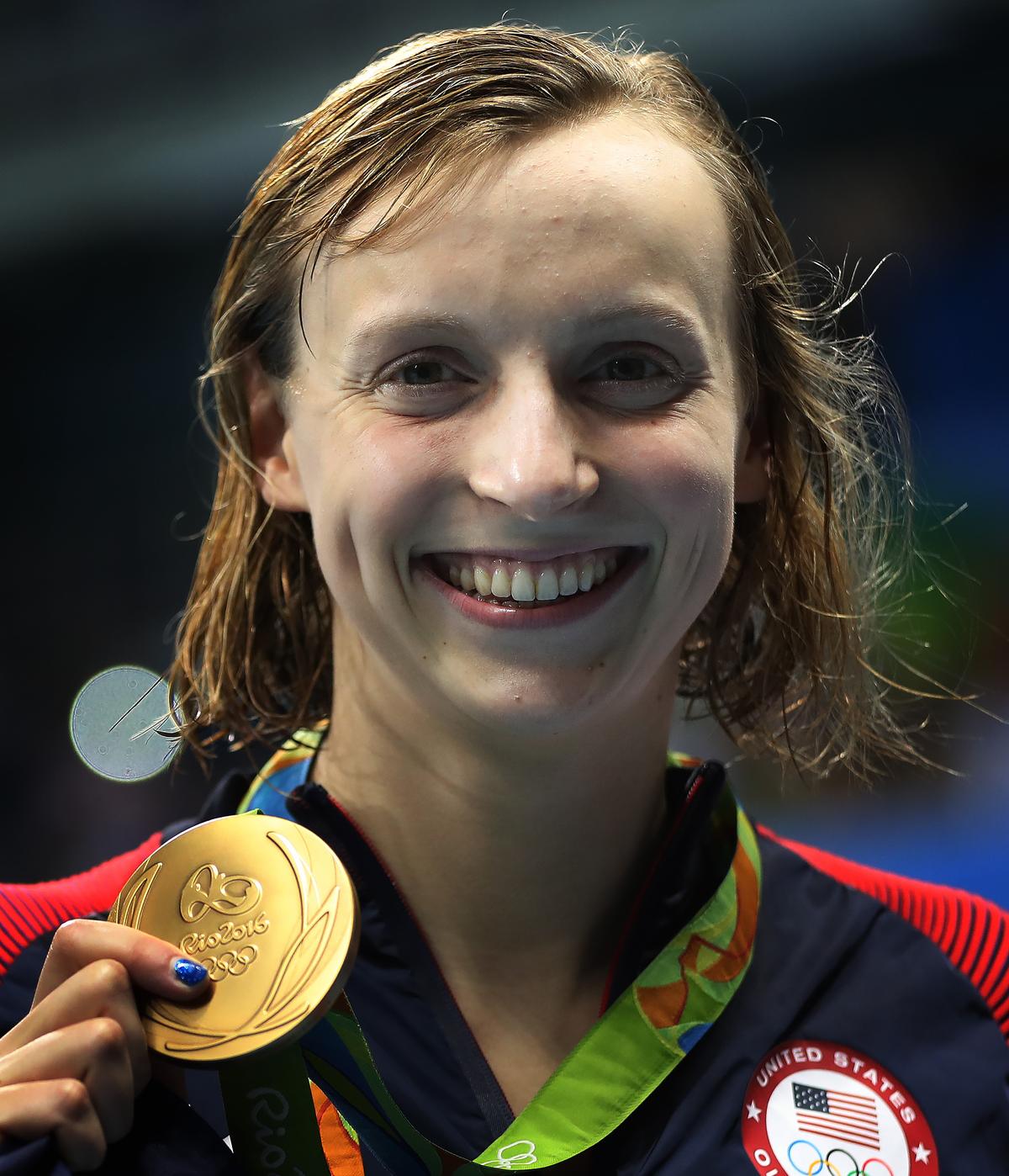 Ledecky became the sole individual to triumph in four distinct freestyle swimming distances within a single Olympic competition.