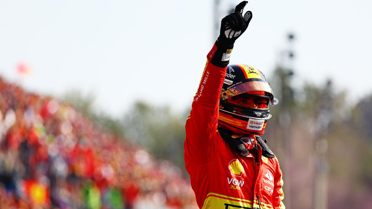 F1 Italian Grand Prix: Sainz takes pole for Ferrari in its home race at Monza