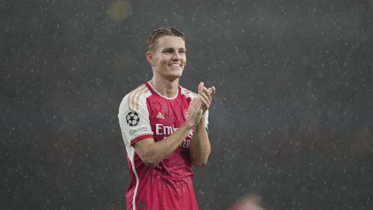 Arsenal captain Odegaard signs new five-year contract