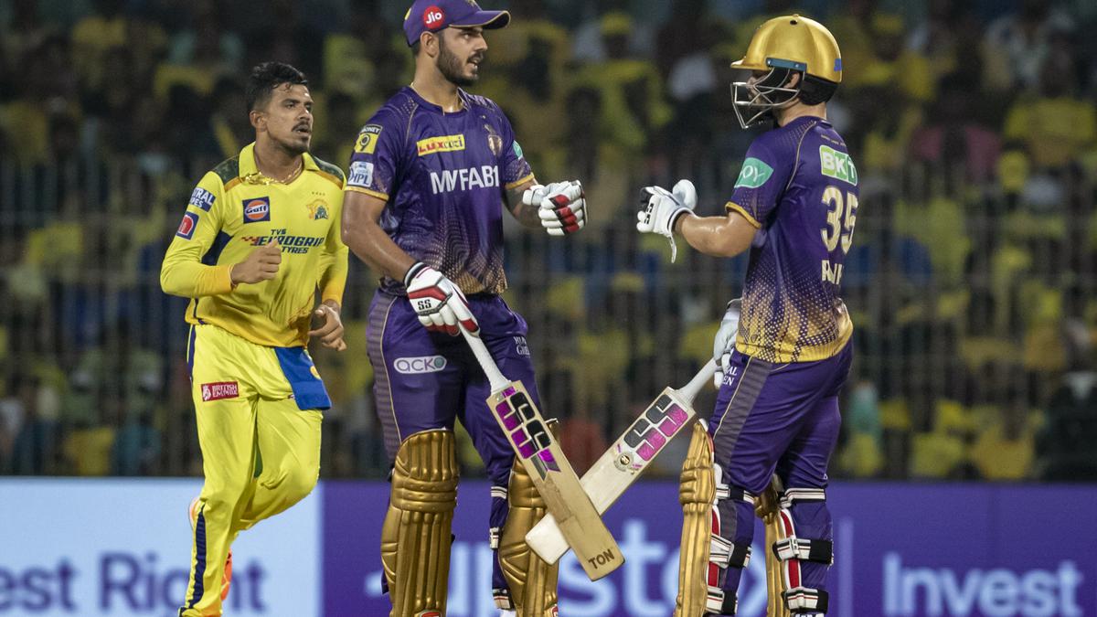 IPL 2023: Kolkata Knight Riders beats Chennai Super Kings to stay alive in playoffs race