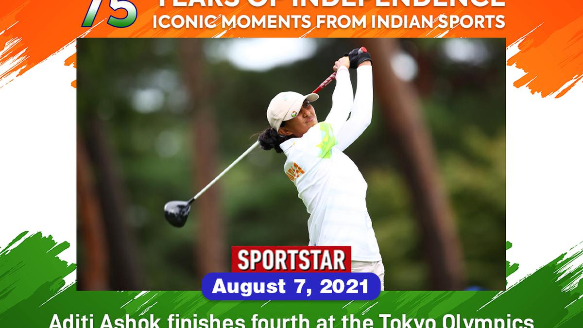 75 years of independence, 75 iconic moments from Indian sports: No. 66- Aditi Ashok finishes fourth at the Tokyo Olympics