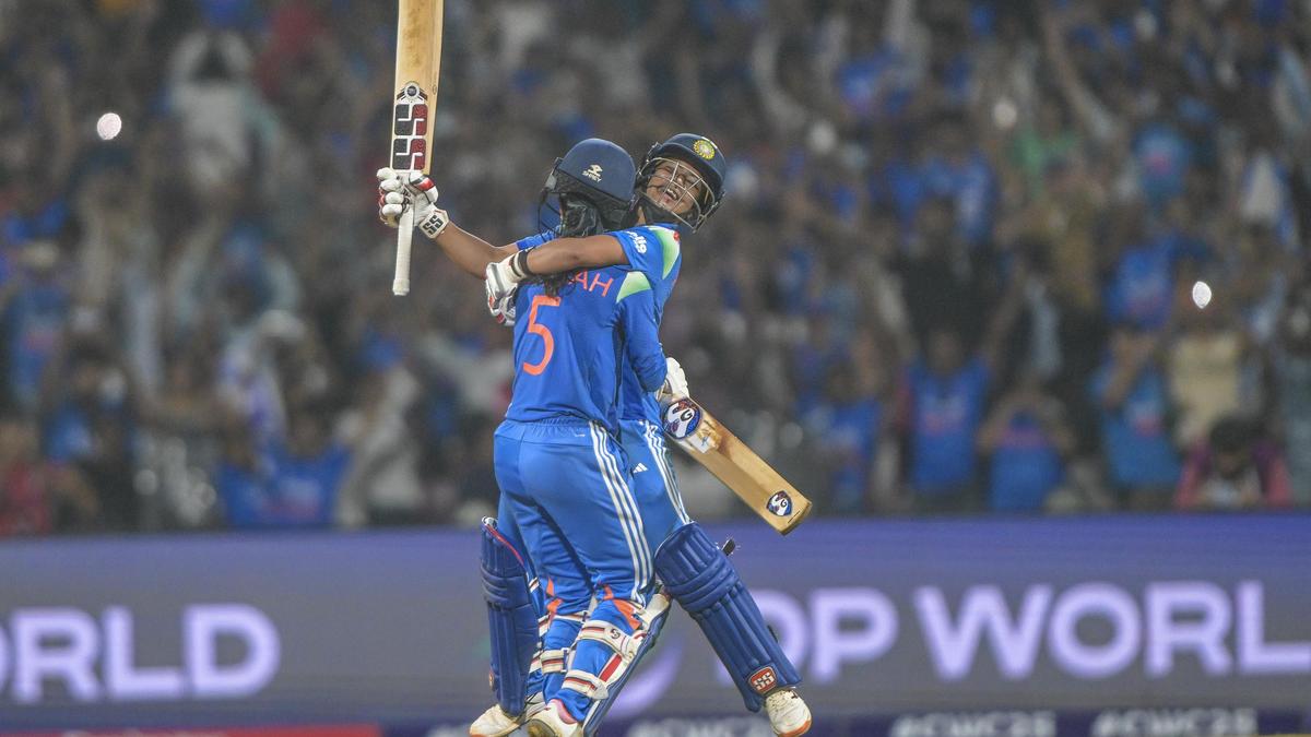 India beats Australia in the semifinal, advances to the Women’s ODI World Cup 2025 final