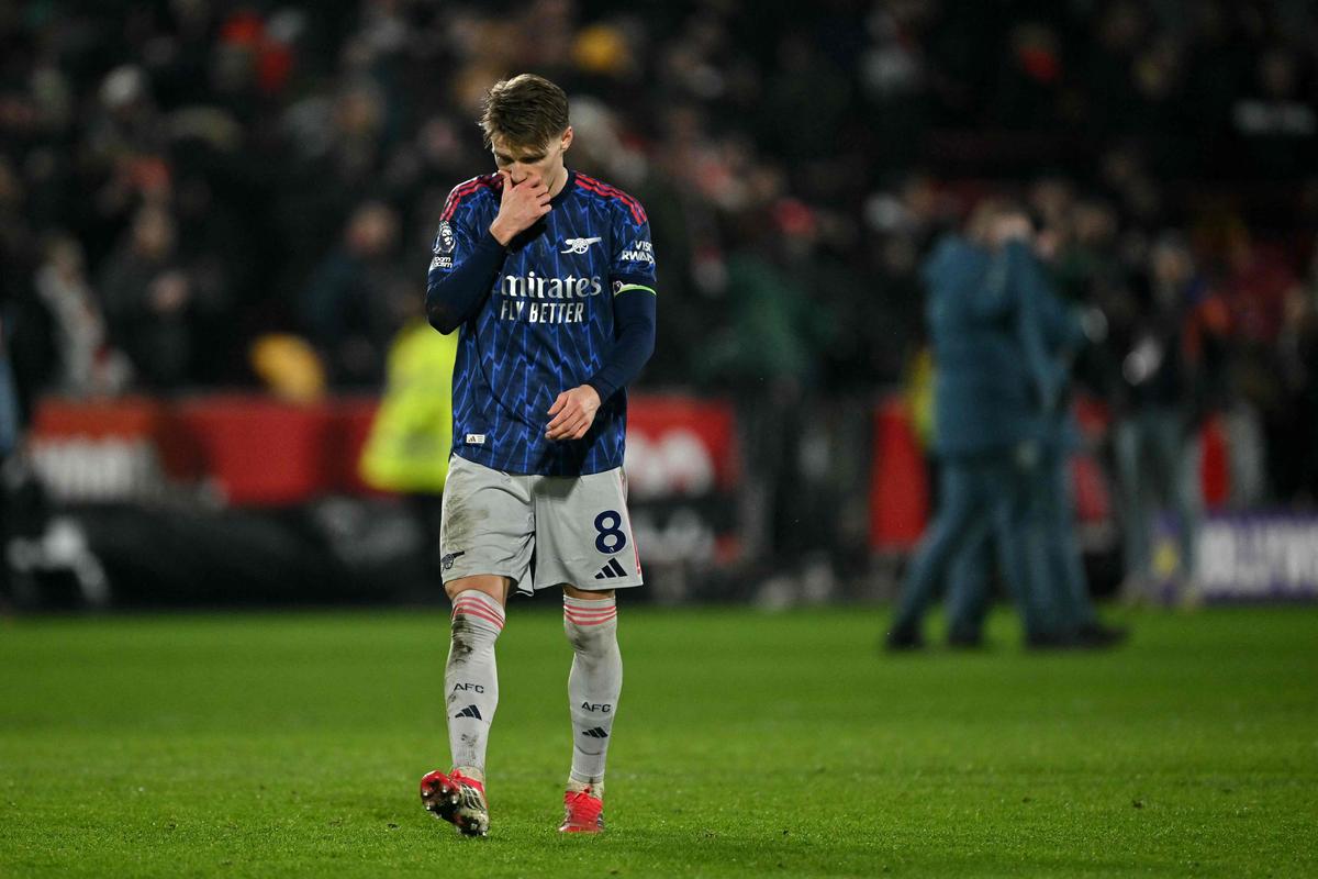 Arteta povedal, že zranený kapitán Martin Odegaard sa do Wolves nezúčastní, no dúfa, že sa vráti na nedeľňajšie derby v Tottenhame Hotspur.