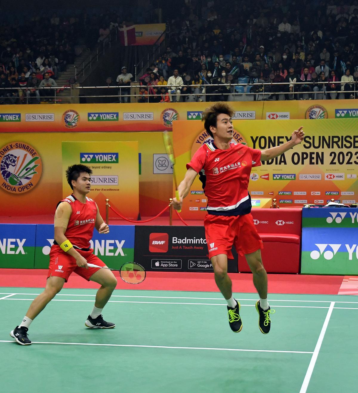 China’s Liang Wei Keng and Wang Chang.