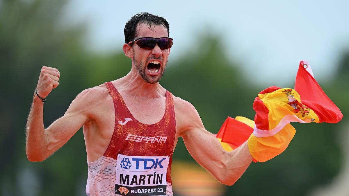 World Athletics Championships 2023: Spain’s Martin captures first gold in 20km race walk