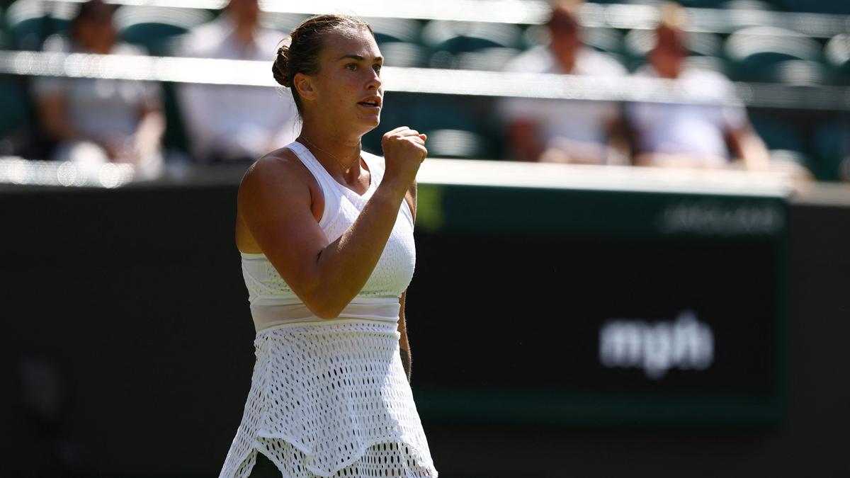 Wimbledon 2023: Sabalenka avoids upset against Gracheva, progresses to
