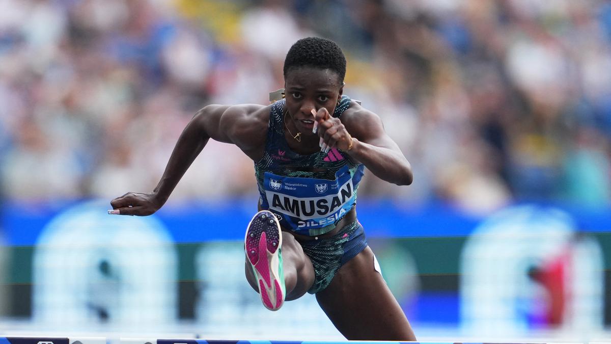 Hurdles world record-holder Amusan charged with anti-doping violation