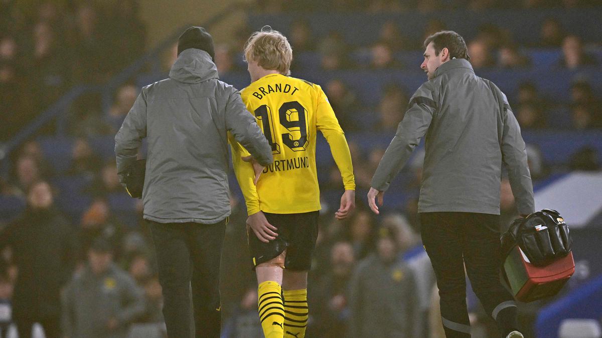 Dortmund’s Julian Brandt injured in Champions League game at Chelsea