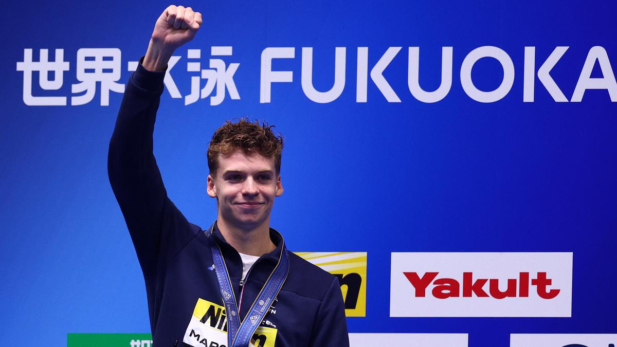 Swimming World Championships: Hafnaoui, Marchand and Qin win world titles