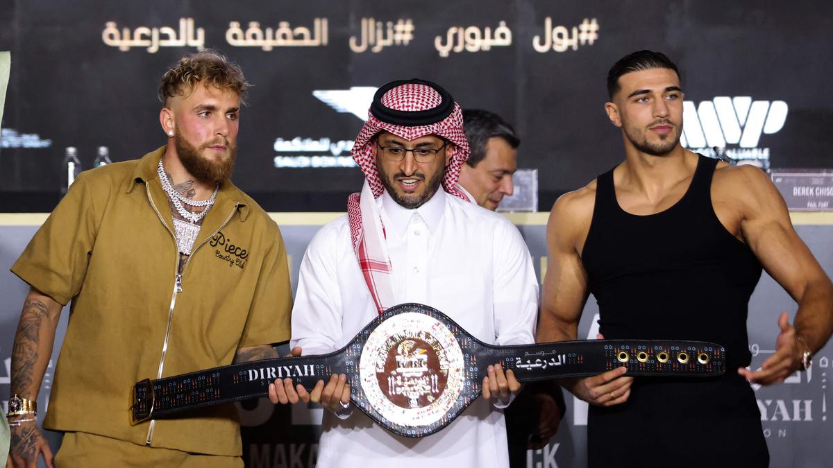 Jake Paul, Tommy Fury hit their marks ahead of Saudi celebrity boxing showdown