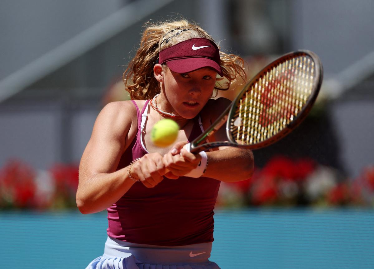 Teenager Mirra Andreeva wins on French Open debut