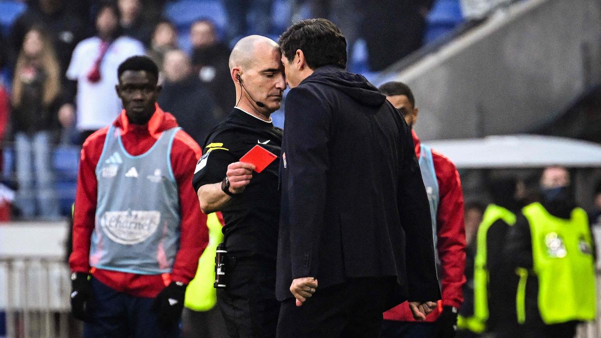 Ligue 1 2024-25: Lacazette double drives Lyon past Brest, coach Fonseca sees red card