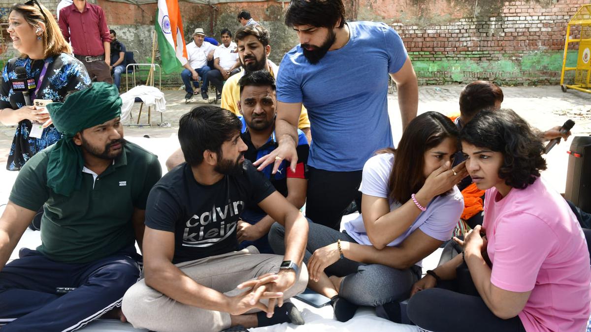 Vinesh at wrestler’s protest: We haven’t got any response from ministry or oversight committee